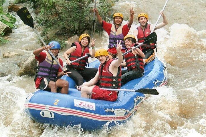 Phuket Rafting ATVing Flying Fox Full Day Activities By VIP Mini Van