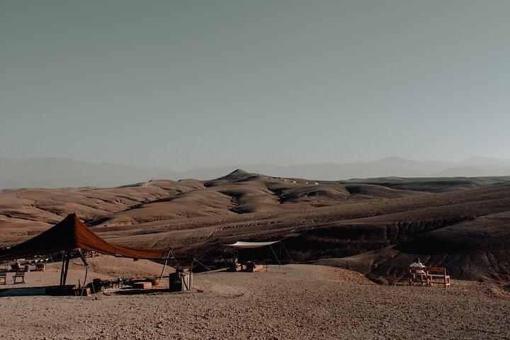 From Marrakech: Sunset Camel Ride in Agafay Desert