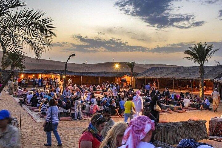 Dubai Desert Half-Day Sunset Camel Ride & BBQ Dinner