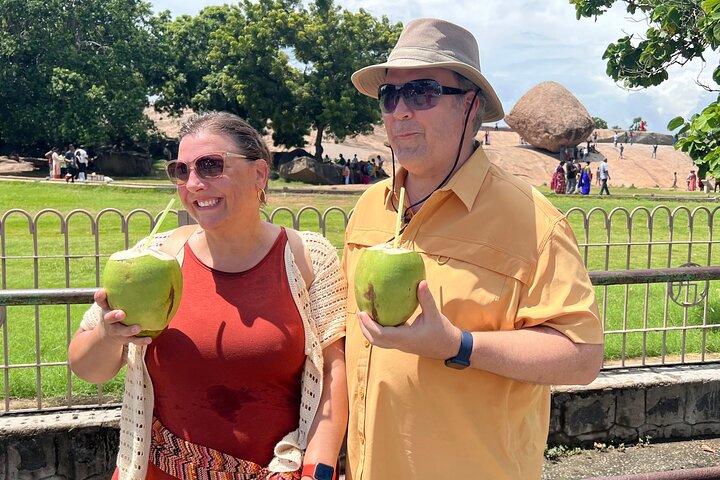 Mahabalipuram and Kanchipuram Day trip from Chennai by Private car with Guide