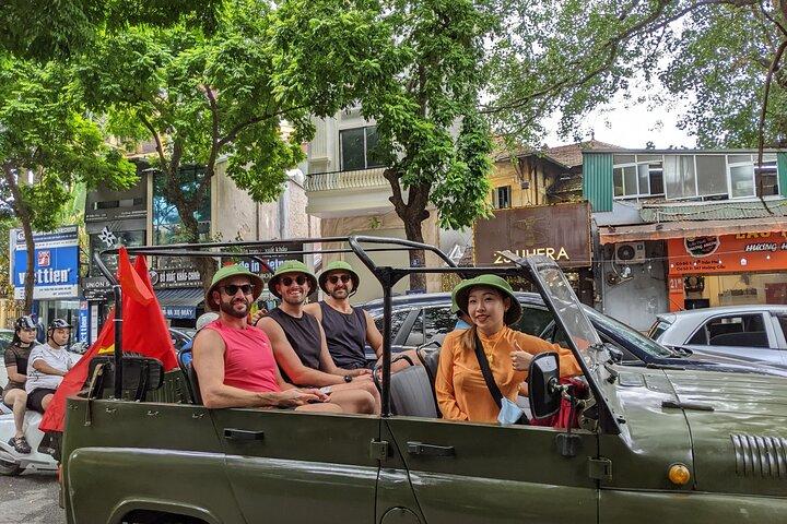 Hanoi Jeep Tours Led By Women: Hanoi City Jeep Tours Half Day