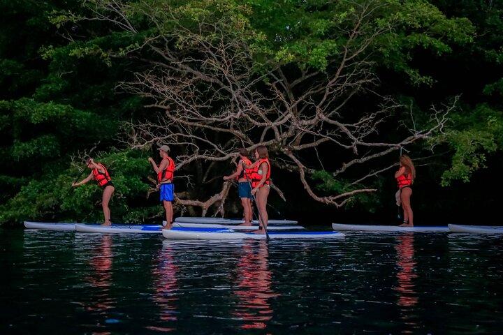 Sunrise Paddleboard Tour in Bacalar Lagoon