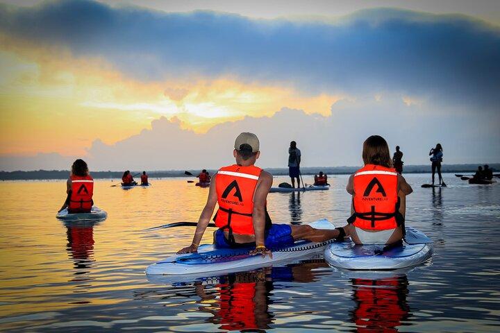 Sunrise Paddleboard Tour in Bacalar Lagoon