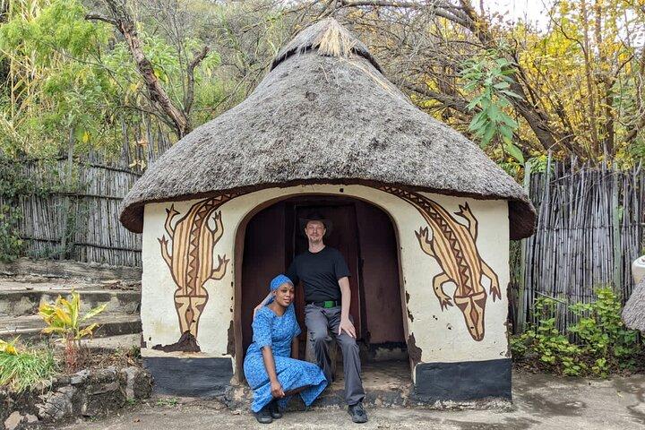Lesedi Cultural Village Private Tour with Lunch in 4 hours