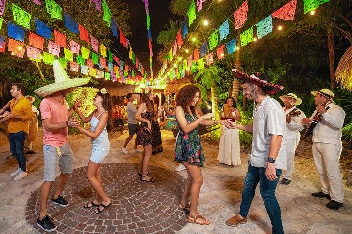 Xoximilco Party Night over Trajinera - Departure from Cancun