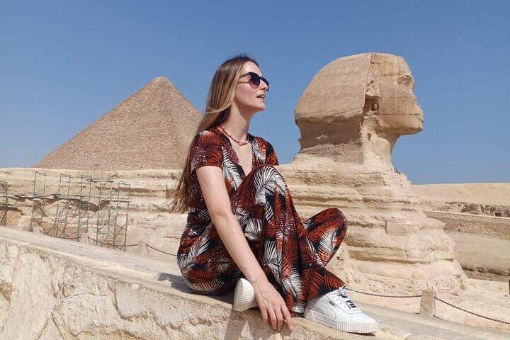 Private Half-Day Private Trip Giza Pyramids,Sphinx,Camel-Ride,Lunch