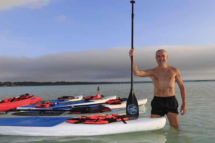 Sunrise Paddleboard Tour in Bacalar Lagoon