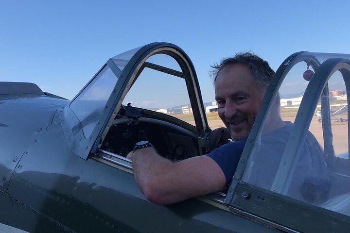 Private Ultimate Warbird Flight near Barcelona