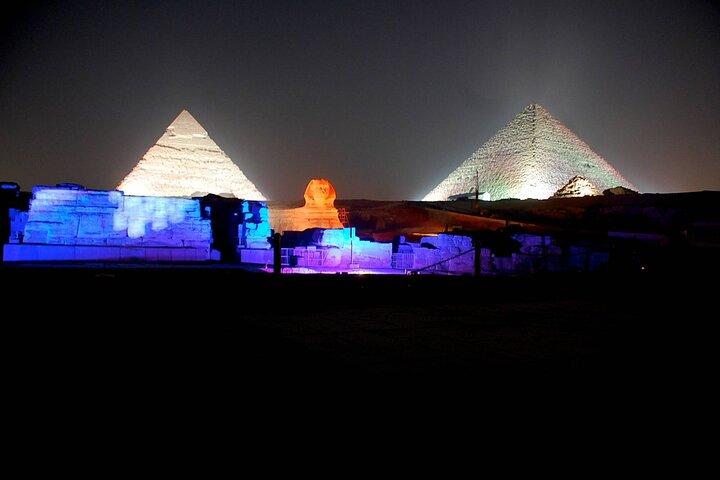 Sound and Light Show at the Pyramids from Egypt
