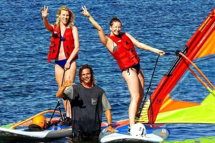 Santorini Windsurfing lessons