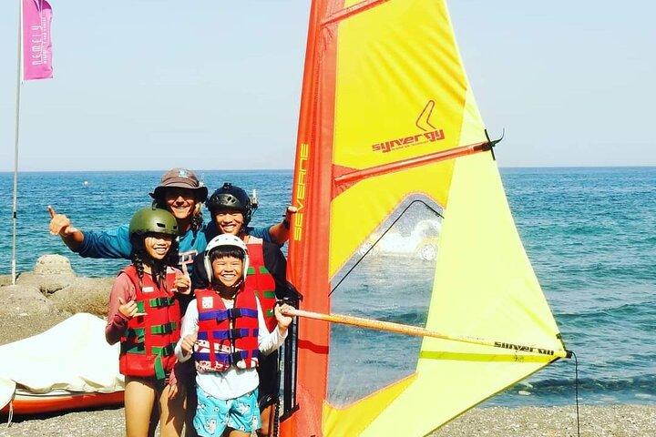 Santorini Windsurfing lessons