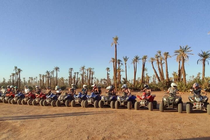 Excursion en Quad au Désert de la Palmeraie de Marrakech