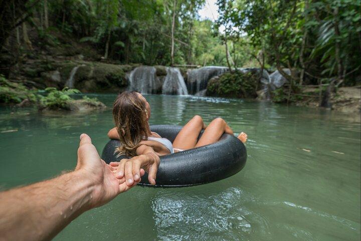 Tubing Across Palomino River Including a Hiking Tour