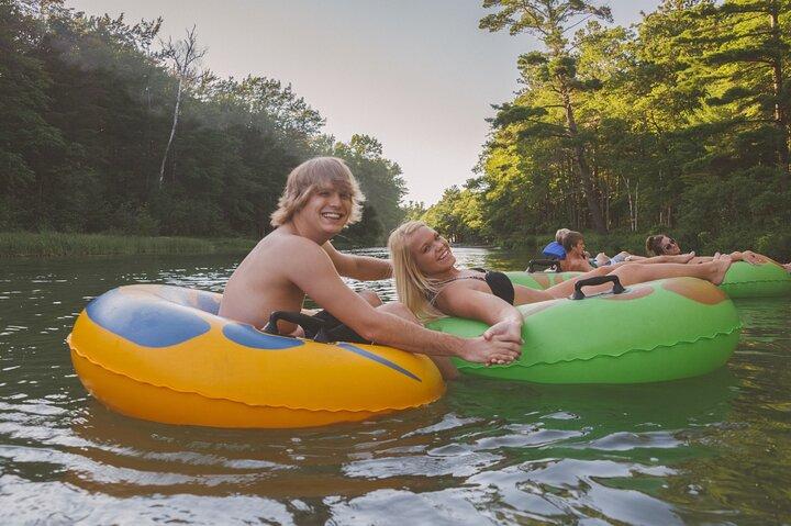 Tubing Across Palomino River Including a Hiking Tour