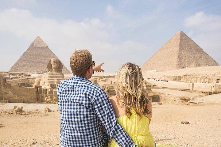 All Inclusive Giza Pyramids and Grand egyptian museum & Shopping
