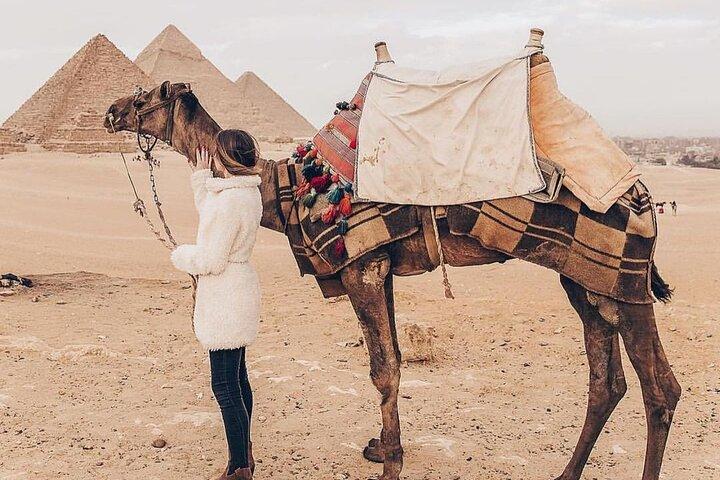 All Inclusive Giza Pyramids and Grand egyptian museum & Shopping