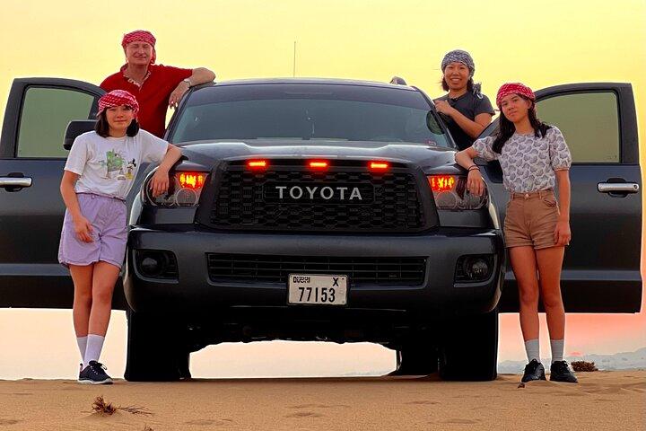 Private 4x4 Land Cruiser Desert Safari And BBQ Buffet Dinner