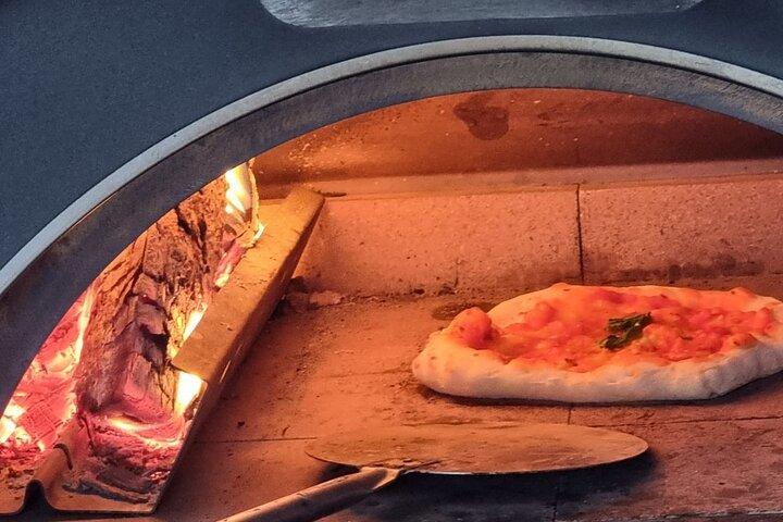 Neapolitan DOC Pizza Class And Cooking in a Wood Oven at a Local's house