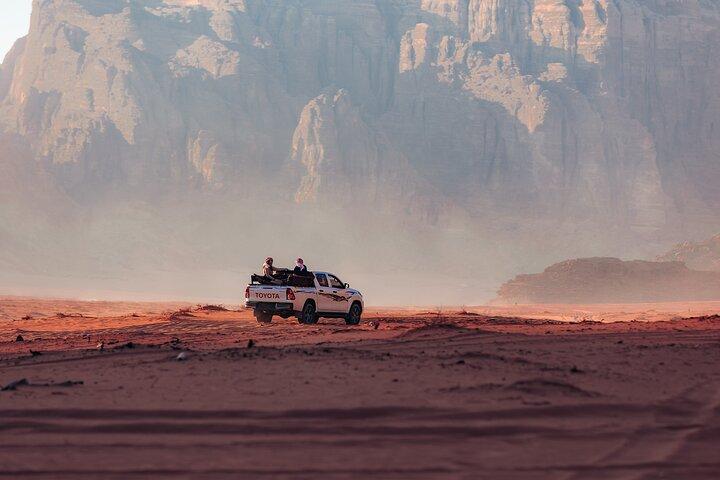 Full Day Jeep Tour in Wadi Rum Desert | Magic Bedouin Star