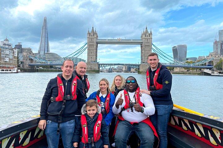 Speedboat 'THE THAMES BEAST' from Tower Millennium Pier - 40 mins