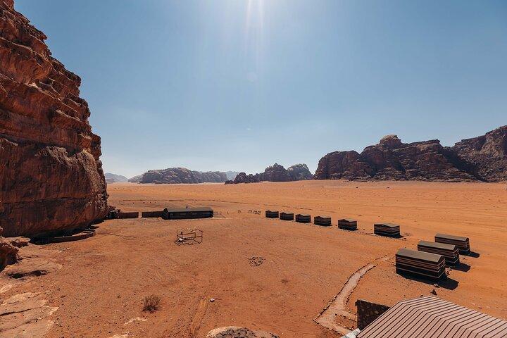 1 Day & 1 Night | Stay & Jeep + Camel Tour in Wadi Rum | Magic Bedouin Star