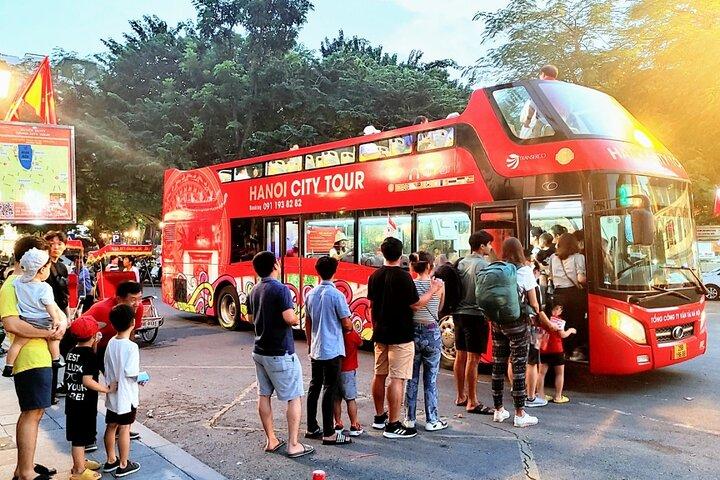 Full-Day Hop On Hop Off Bus Tour in Hanoi