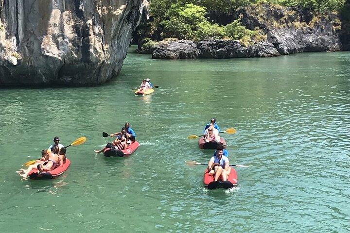 James Bond Island with Big Boat, Canoeing and Swimming