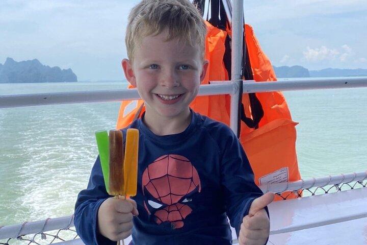 James Bond Island with Big Boat, Canoeing and Swimming