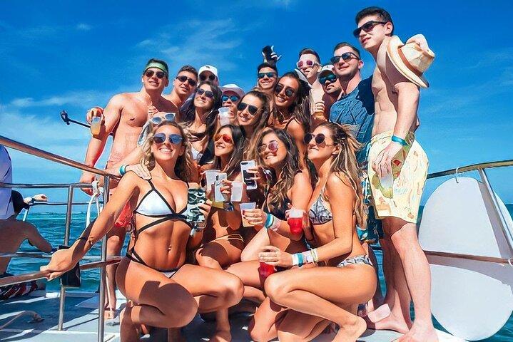 Luxury Beach Club Isla Mujeres Catamaran Experience From Cancun