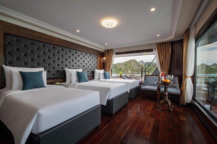 La Pandora Cruise Explore Ha Long Bay and Cat Ba Island 2 days 1 night on boat