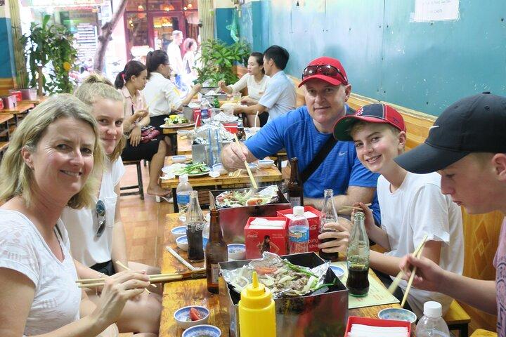 Private kid-friendly Hanoi food tour with a taste of great dishes