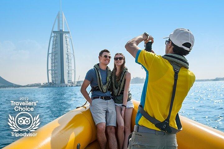 Dubai Marina Guided Sightseeing High-Speed Boat Tour