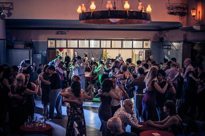 Small group local Tango milonga with lesson and transfers