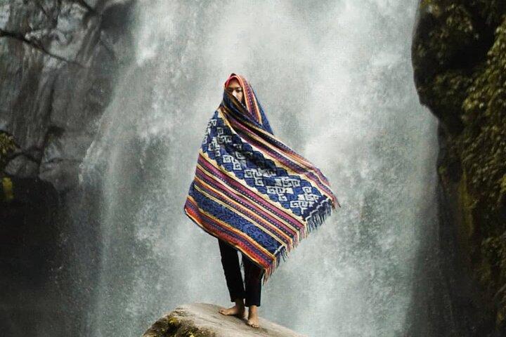 Selogriyo Temple and Trekking Java Rice Terraces, hidden waterfall -Nature Java