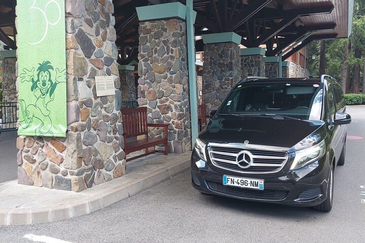 Private transfer from CDG or ORY airport to DisneyLand Paris