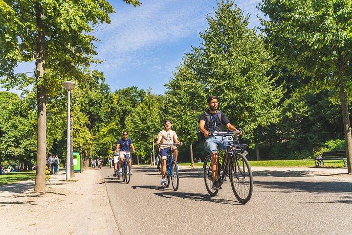 Amsterdam Small-Group Bike Tour With Canal Cruise, Drinks, Cheese