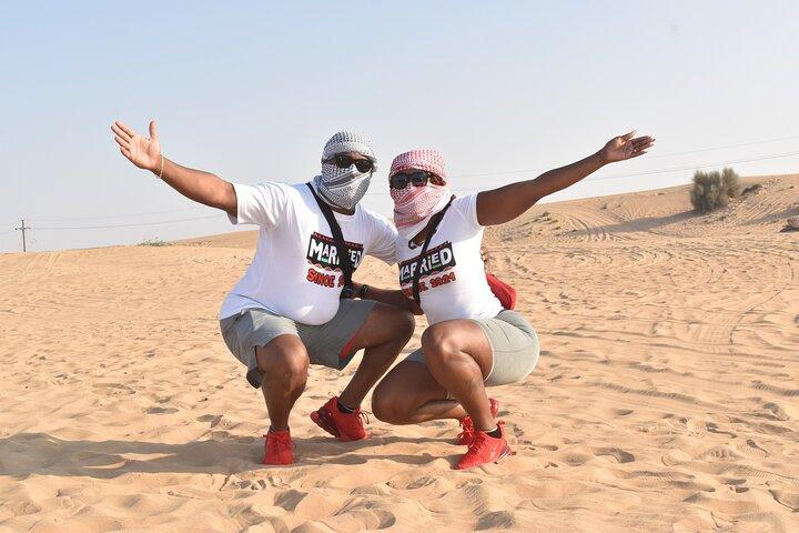 Dubai Desert 4x4 Dune Bashing, Self-Ride 30min ATV Quad, Camel Ride,Shows,Dinner