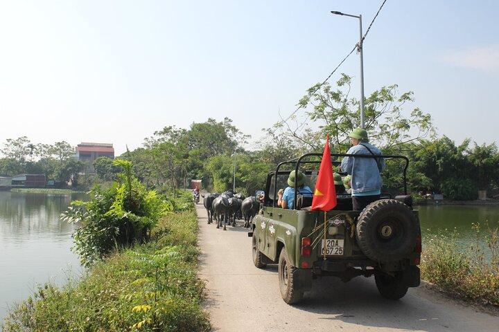 Hanoi Jeep Tours Led By Women: Hanoi Countryside Half Day