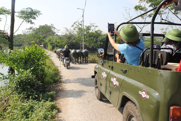 Hanoi Jeep Tours Led By Women: Hanoi Countryside Half Day