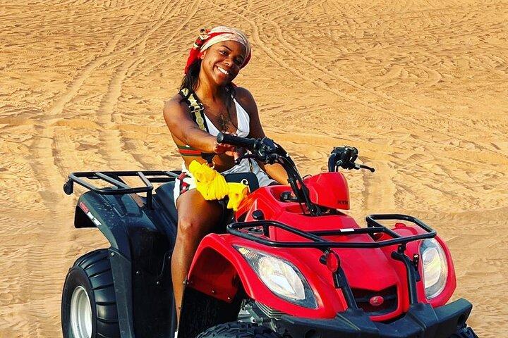 Desert Safari with BBQ Dinner and Camel Ride