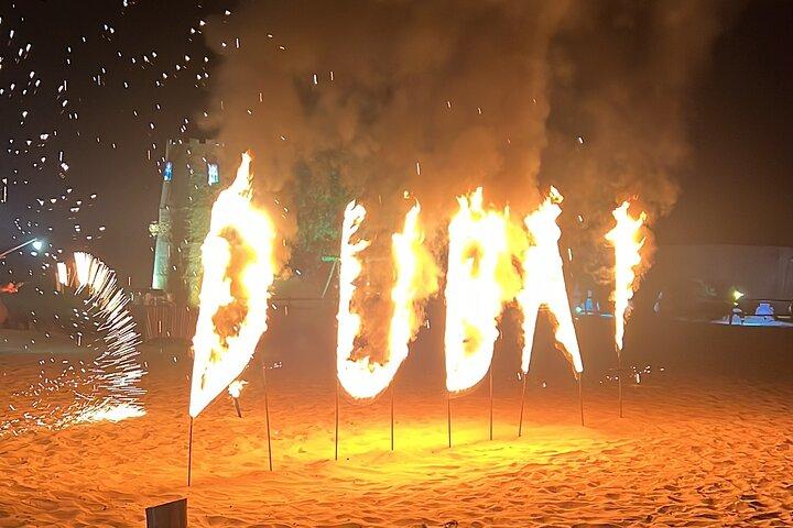 Desert Safari with BBQ Dinner and Camel Ride