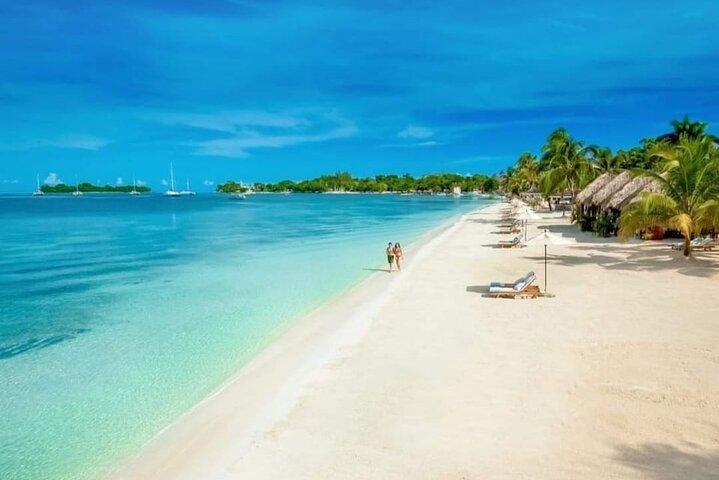 7 Mile Beach and Rick's Cafe in Negril from Montego Bay Private Tour