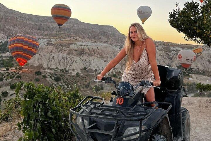 ATV tour in Cappadocia through fairy chimneys and love valley