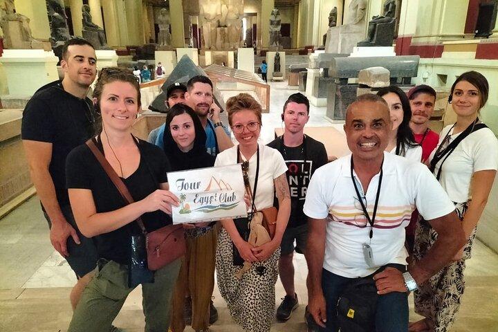 Giza Pyramids and The Museum from Sharm El Sheikh with Lunch