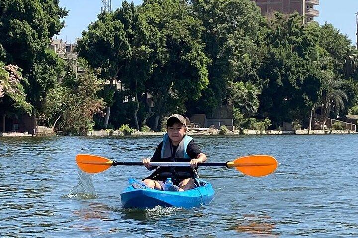 Nile River Kayaking in Cairo with Instructor