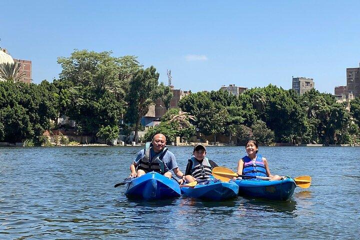 Nile River Kayaking in Cairo with Instructor