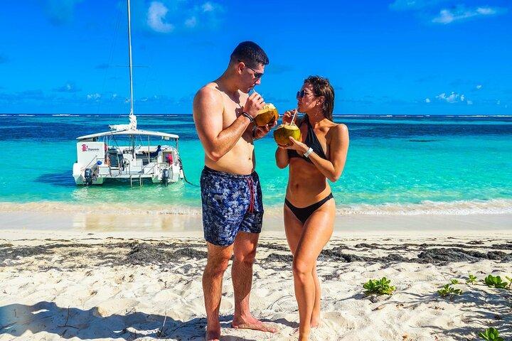 Snorkeling and Swimming on a Caribbean Cruise by Sharky Catamarans