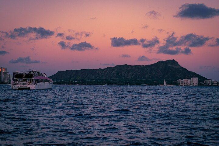 Waikiki Sunset Cruise Catamaran Boat Tour on Oahu