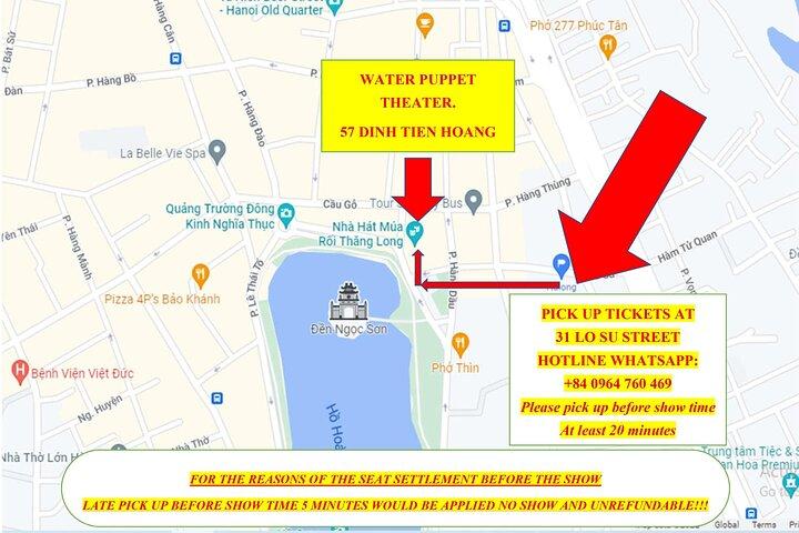 Hanoi Water Puppet Show Tickets: Convenient Delivery Service