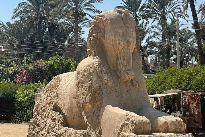 Day tour to Giza Pyramids, Memphis and Sakkara